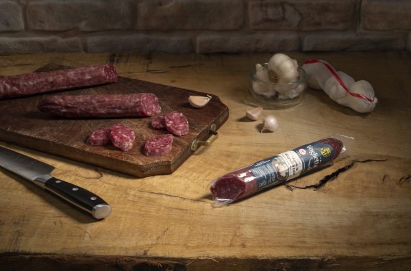 Voglietta all'aglio hvidløg salami